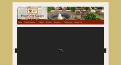 Desktop Screenshot of hickoryglenil.com